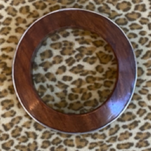 Silpada Wavy Bangle Bracelet Set - Brown & Silver - Picture 8 of 11